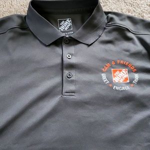 The Home Depot grey/gray medium woman's shirt